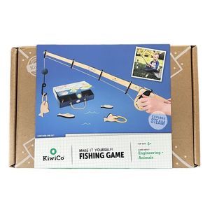 NEW Kiwi Crate - DIY Fishing Game Box - STEM Kit for Kids Ages 5+